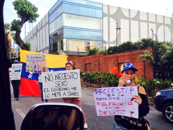 Protestan en el túnel de La Trinidad este #3A (Fotos)