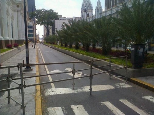 Así está los alrededores de la Asamblea Nacional (Fotos)