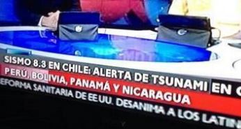 ¿Dónde está el error?… “Telesur” niega que la “alerta de tsunami en Bolivia” sea suya