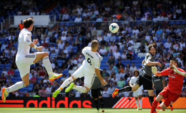 El Real Madrid vence con la cabeza en Lisboa