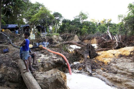 Grupos armados provocan estampida de mineros en el Caura