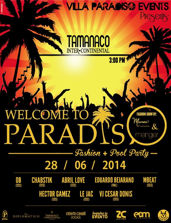 Pospuesto “Welcome To Paradiso” (Comunicado)