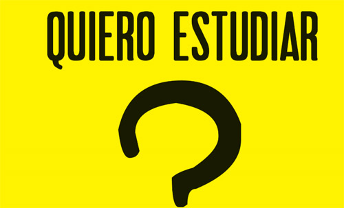 “Quiero estudiar ¡pero no sé qué!”