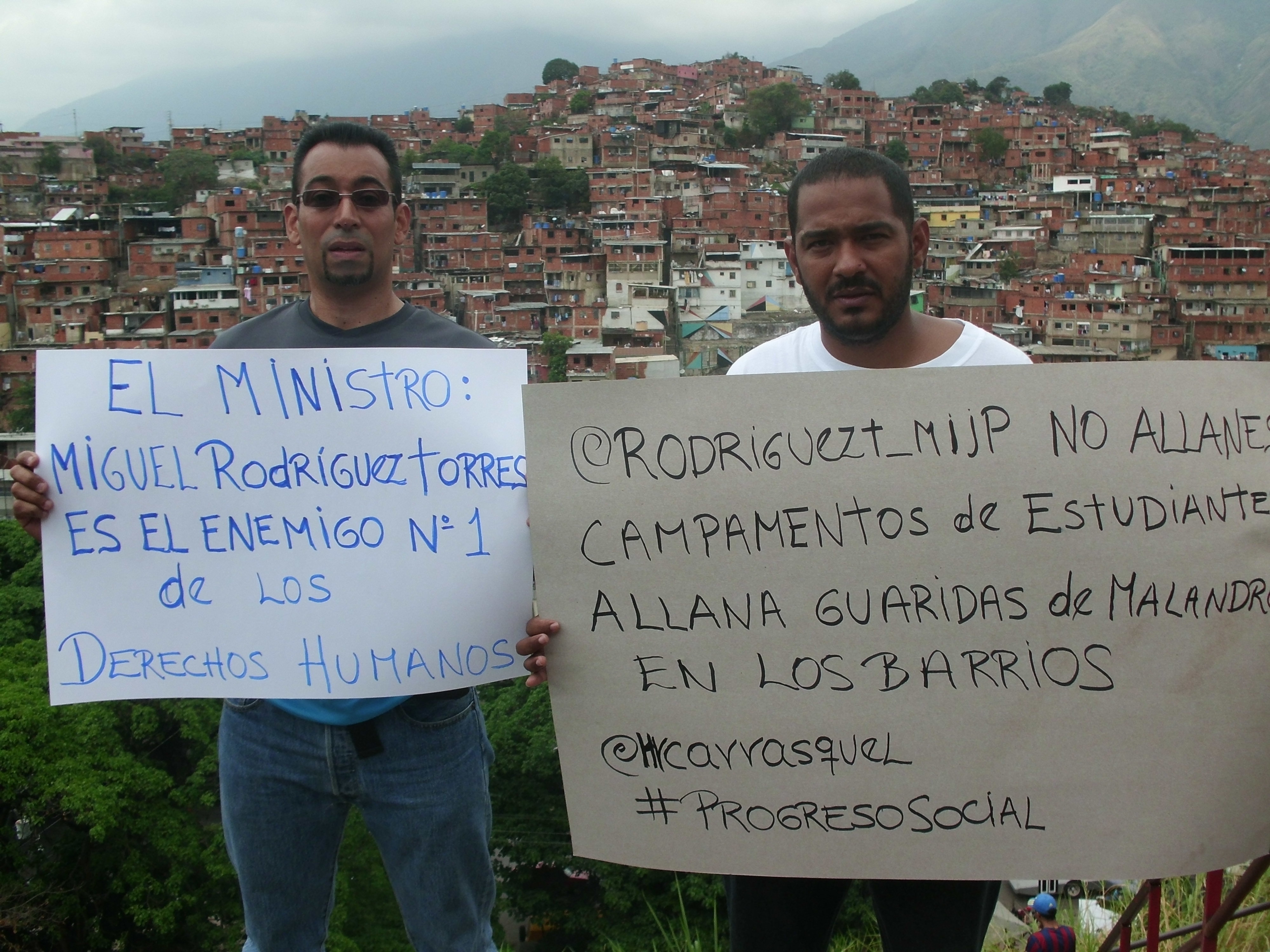 “El Ministro Miguel Rodríguez Torres es el enemigo número uno de los Derechos Humanos”