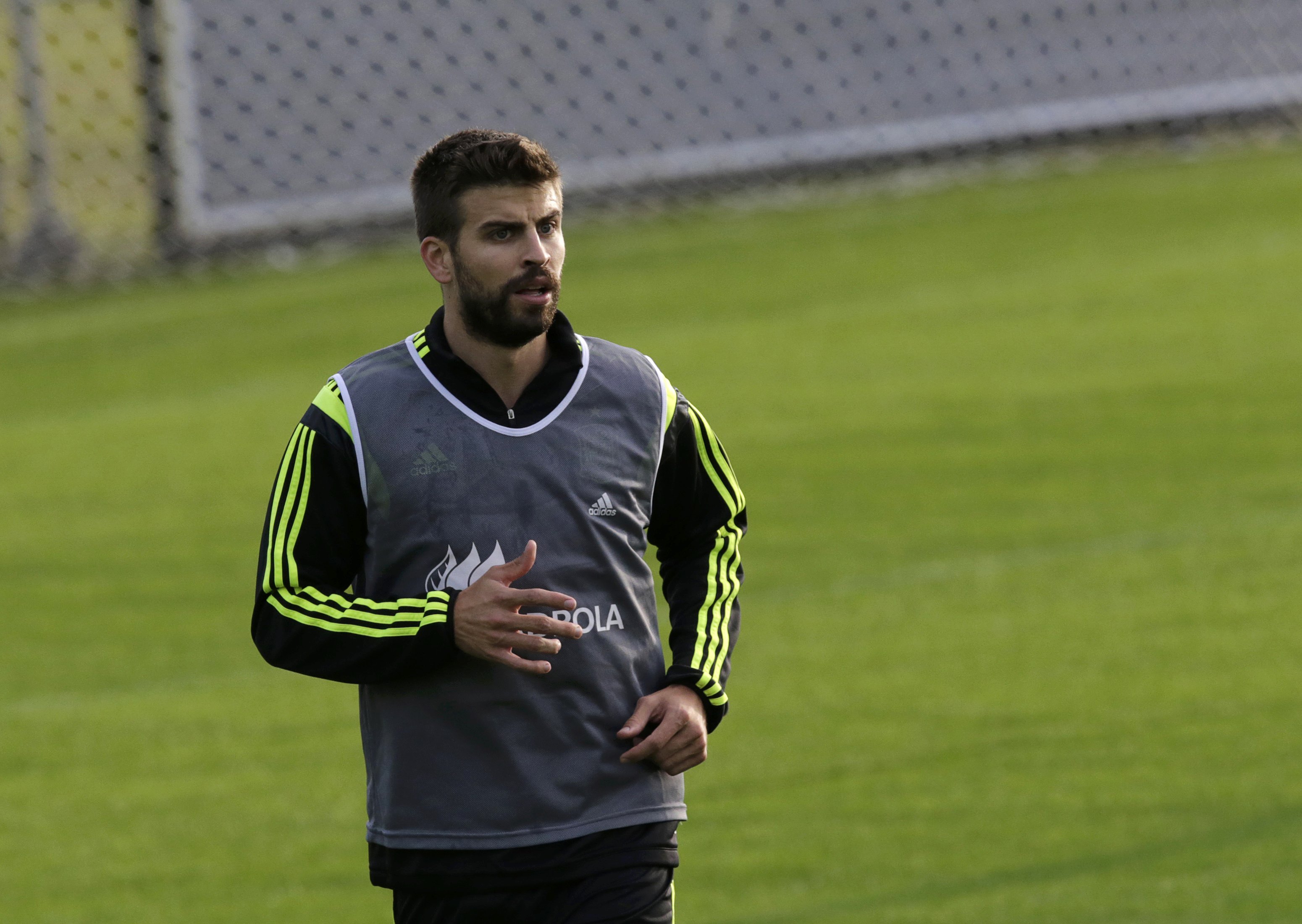 Piqué: No es la primera vez que Cristiano hace ese gesto