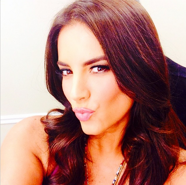 Gaby Espino le regaló esta foto a sus seguidores