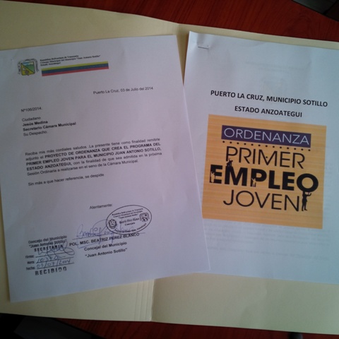 Oficialismo negó ordenanza del primer empleo joven en Puerto La Cruz