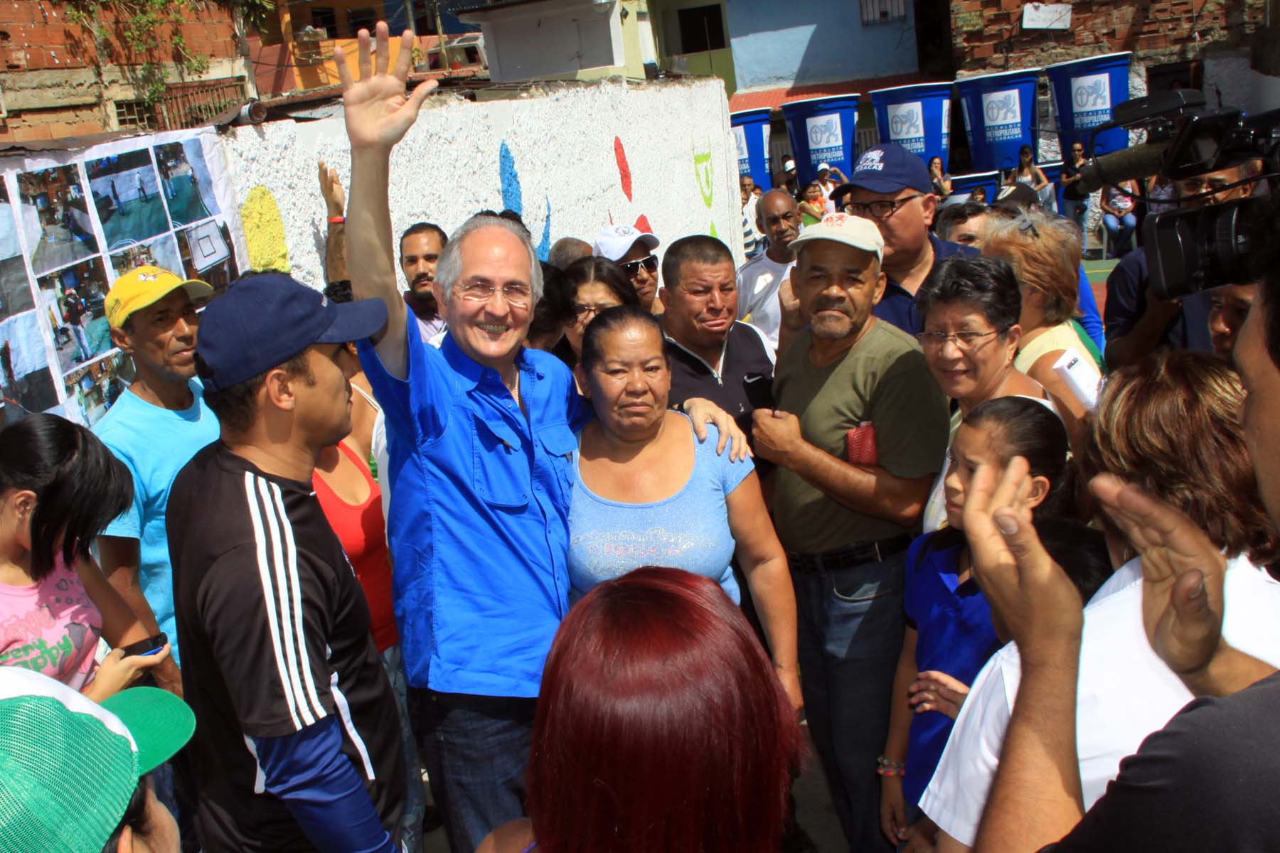 Ledezma: En los barrios sí hay una conspiración descarada