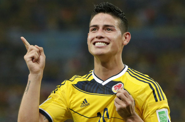 Colombia y James Rodríguez… “De la mano de Dios”  (Foto)