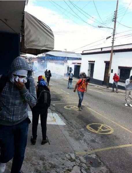 PNB reprimió a estudiantes en la antigua sede de la Ucat #1Jul (Fotos)