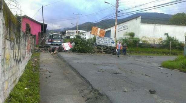 Tres días de protesta en Boconó (Fotos)