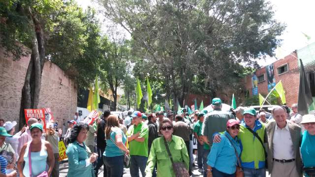 Copei marcha hasta la Sundecop en rechazo a la cazahuellas (Fotos)