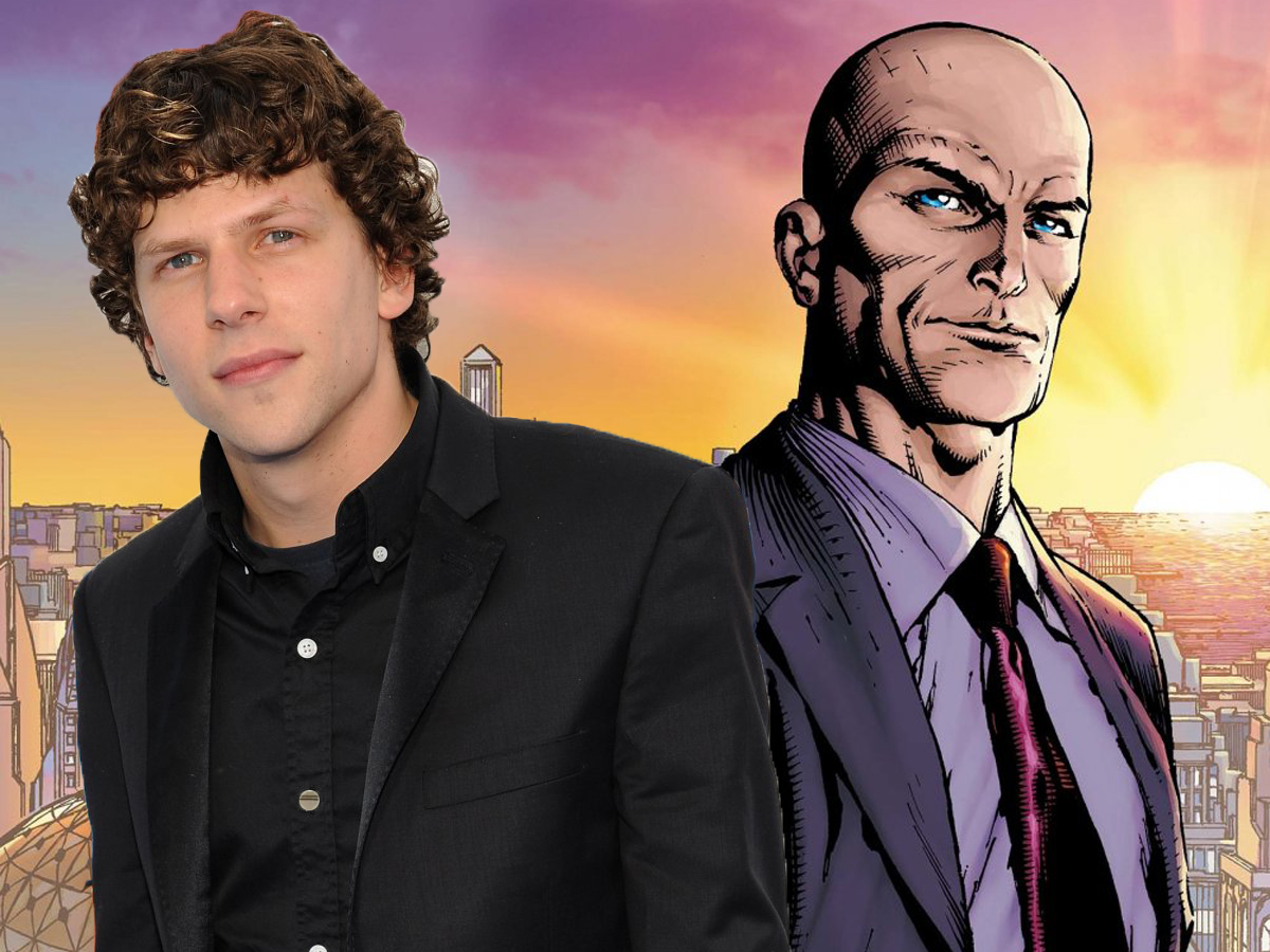 ¡Más calvo que nunca! Así lucirá Jesse Eisenberg como Lex Luthor