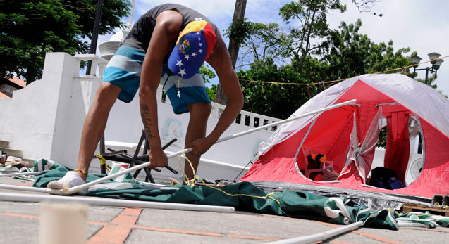 Movilizarán Campamento de Resistencia en Lara tras actos vandálicos