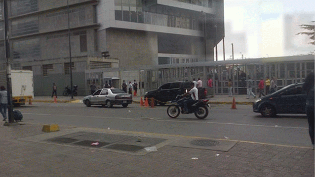 Fachada de la dede del Sebin en Caracas / Foto Referencial