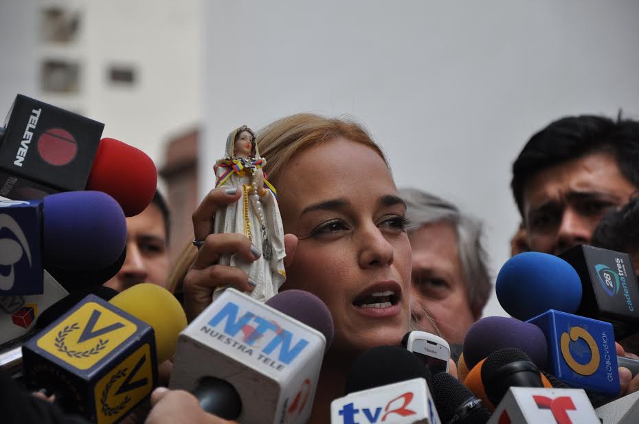 Lilian Tintori: Leopoldo representa la luz que hace falta para alumbrar este oscuro país