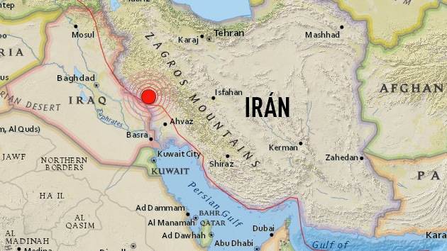 Sismo de 6,2 sacude Irán