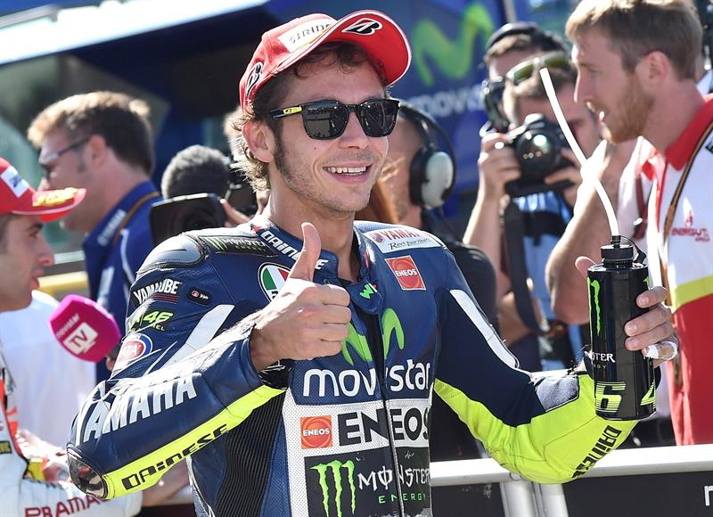 Valentino Rossi logra su primer triunfo de la temporada