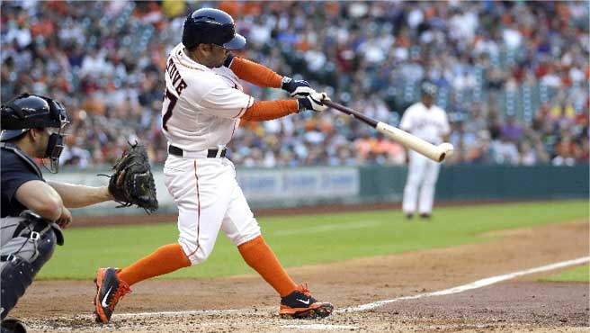 José Altuve es el campeón bate de la Liga Americana