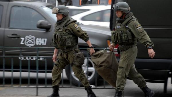 Un herido por explosión de bomba en supermercado de Chile