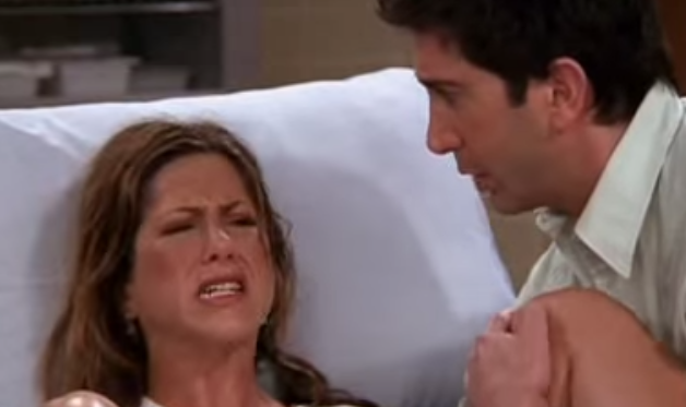 Ya Jennifer Aniston “parió” una niña… en Friends