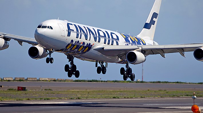 Un avión voló entre Helsinki y Nueva York con aceite de cocina