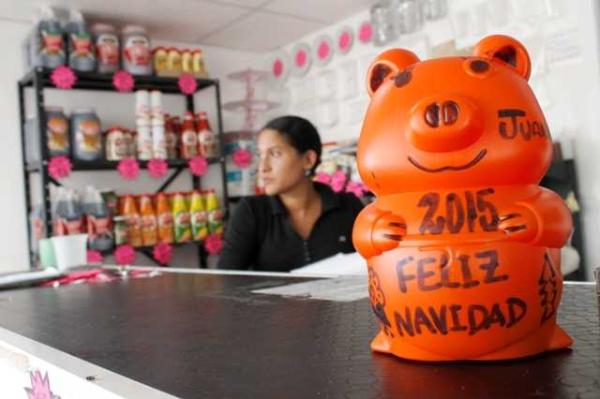 Los comerciantes ya sacaron su “cochinito”