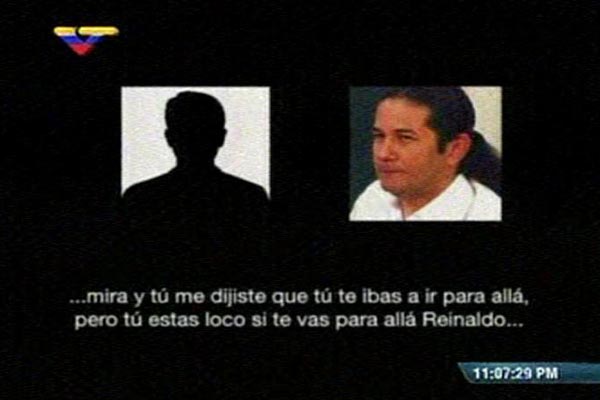 Cabello difunde audio de Reinaldo Dos Santos en el habría planificado bombardear Caracas