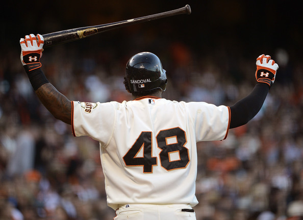 Pablo Sandoval estableció marca de imparables en postemporada