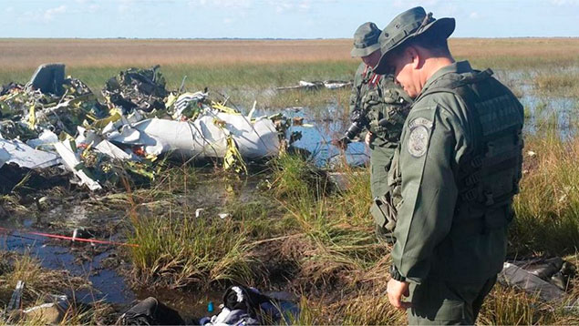 Inutilizan aeronave por violar espacio aéreo venezolano (FOTO)