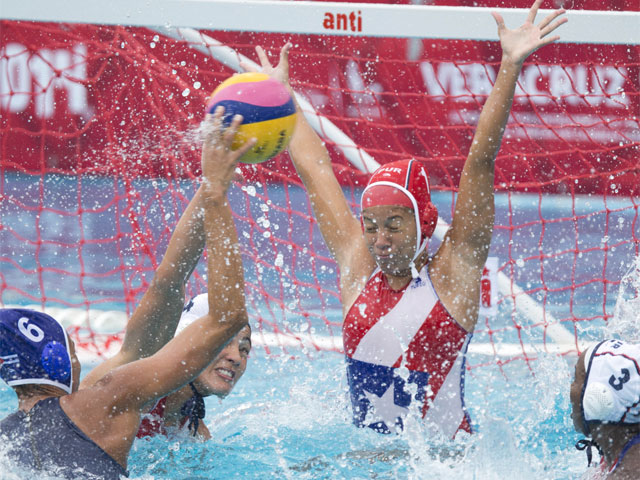 Venezolanas de polo acuático obtuvieron oro en Veracruz