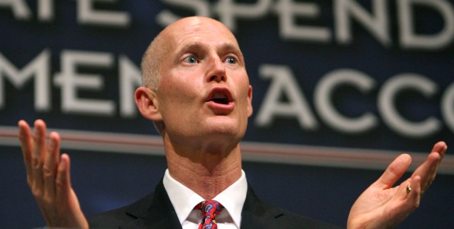 Rick Scott, gobernador de Florida (Foto archivo)