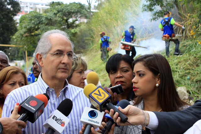 Antonio Ledezma envía mensaje desde el Helicoide