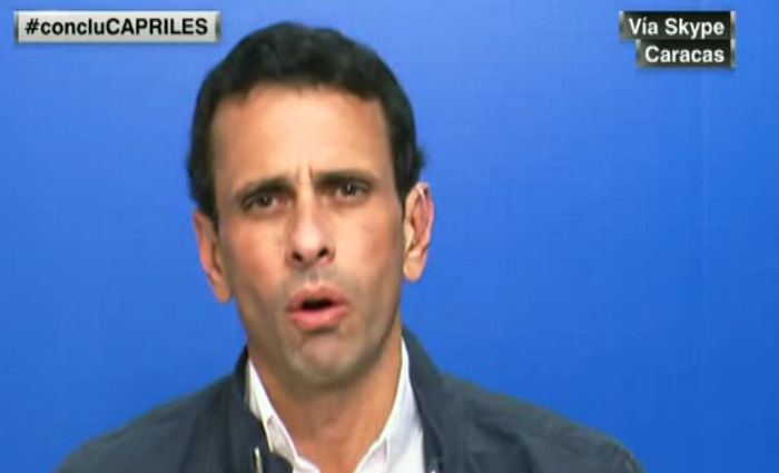 Capriles en Conclusiones: Nuestras diferencias fueron conocidas, es momento de avanzar