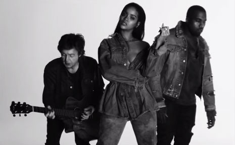 Rihanna estrena su nuevo video “FourFiveSeconds”