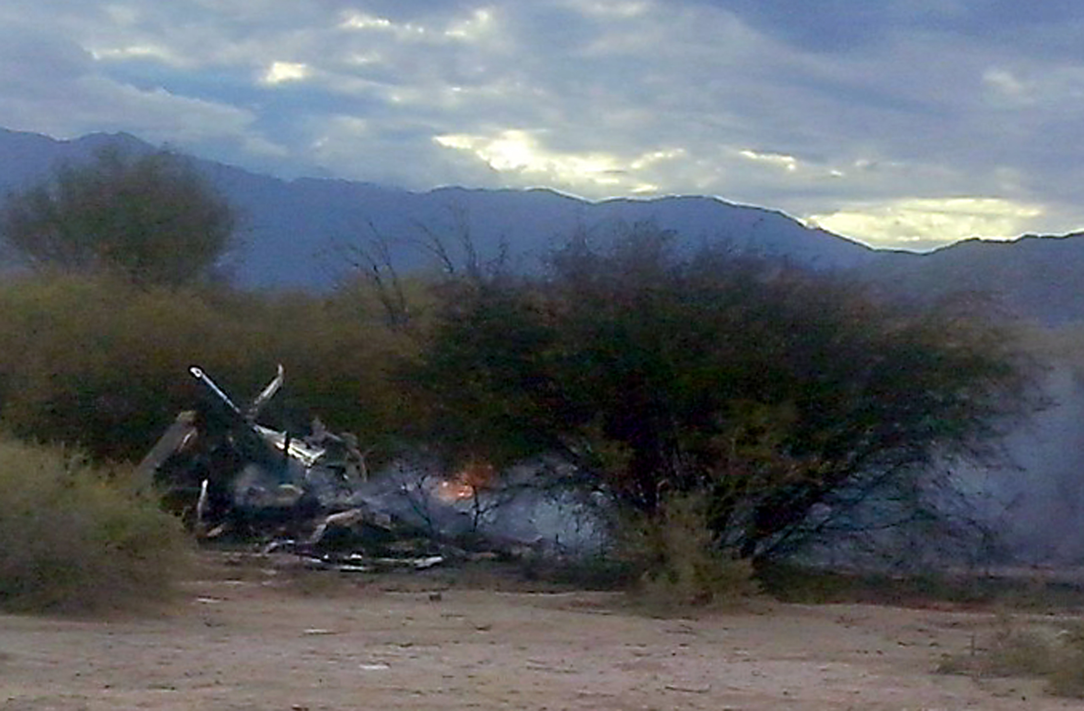 Los diez muertos en accidente aéreo en Argentina están irreconocibles