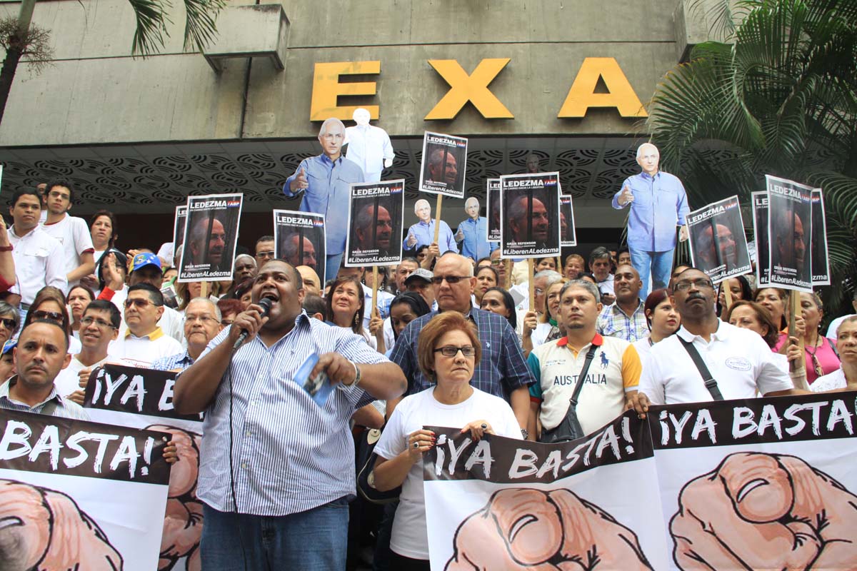 Trabajadores de la Alcaldía Metropolitana exigieron liberación de Ledezma (Fotos)