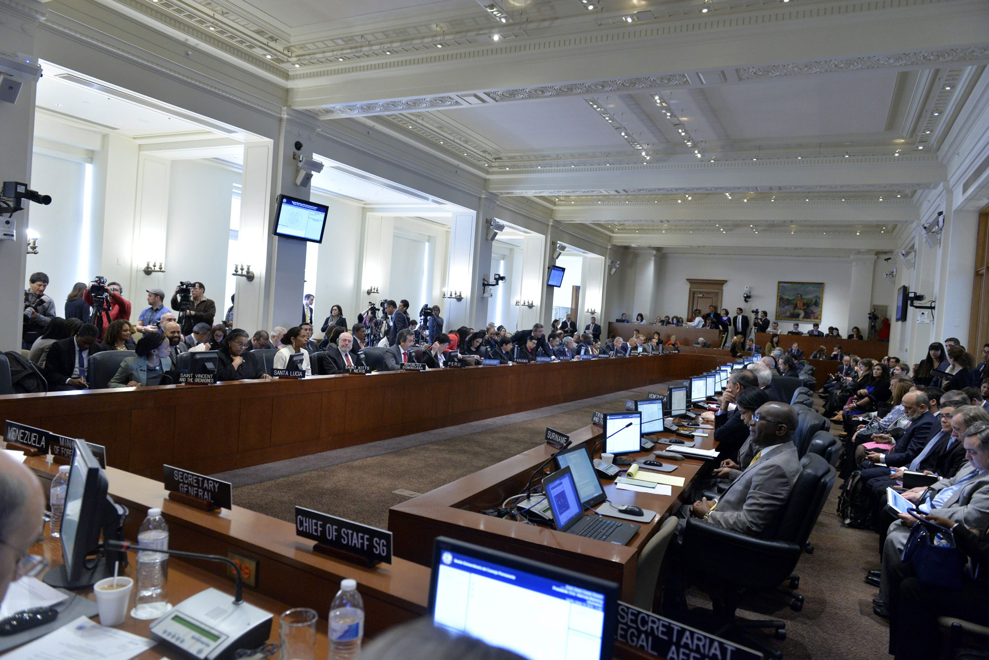 EEUU pide en la OEA que Venezuela reconsidere observación electoral