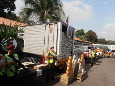 Alimentos, combustible y dinero en efectivo decomisó la GNB en Ureña