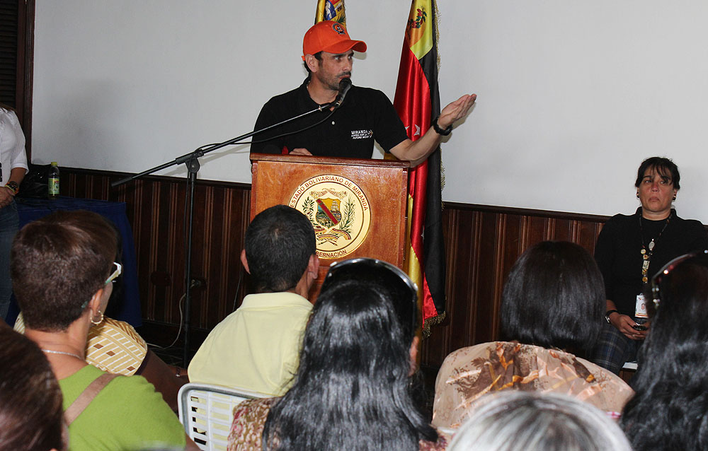 Capriles: El salario de los venezolanos se convirtió en sal y agua