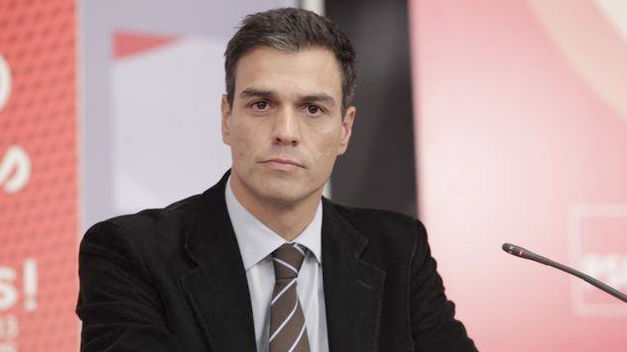 Líder de la oposición socialista española, Pedro Sánchez