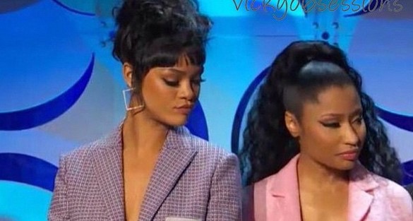 Rihanna se dejó seducir por los encantos de Nicki Minaj (Foto)