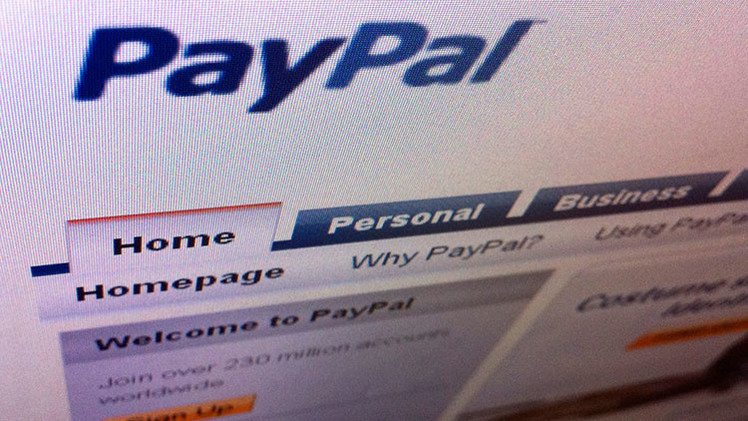 PayPal confunde una ciudad de Crimea con una calle de Moscú y sanciona a quien no debe