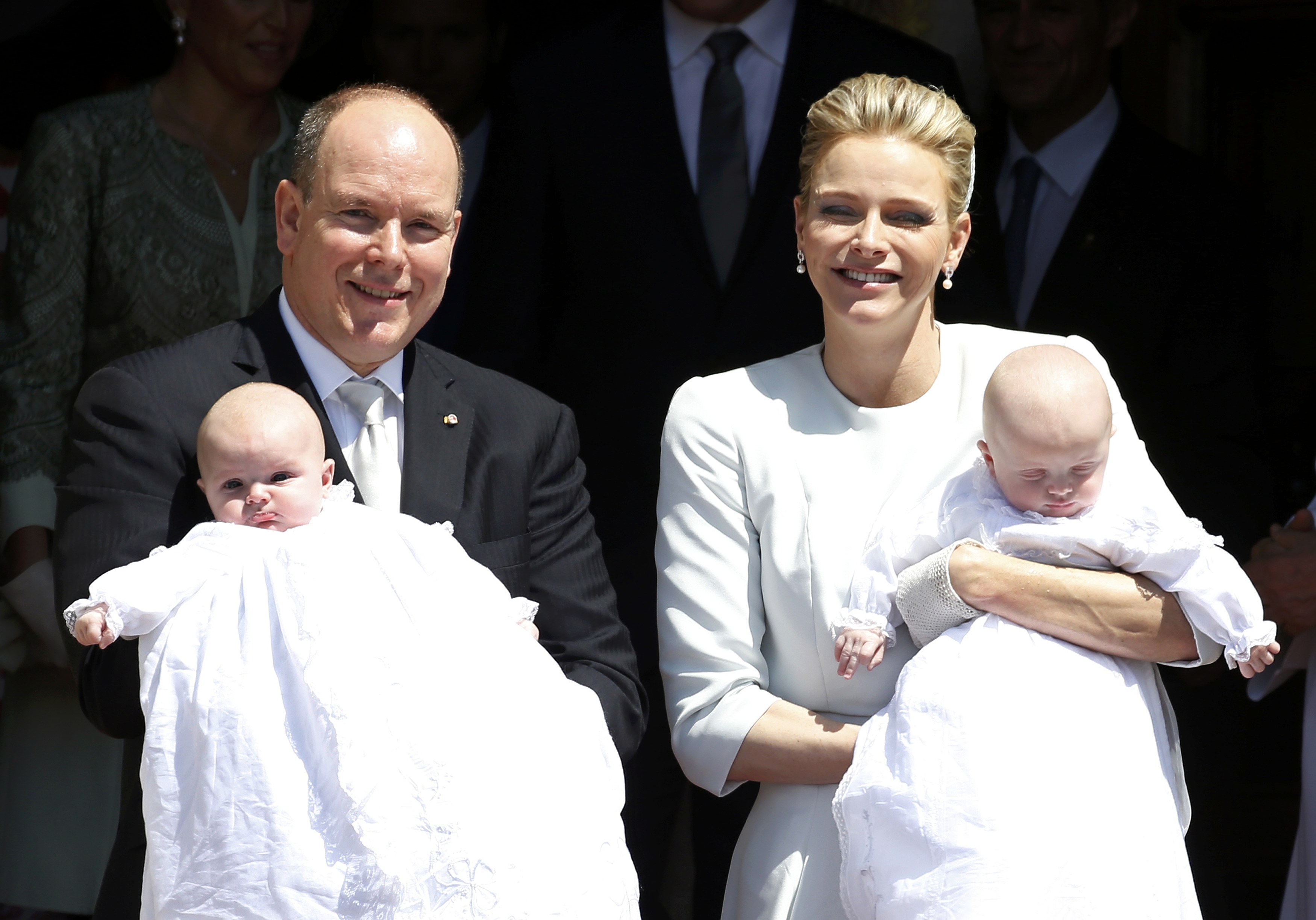 El Bautizo Real de Jacques y Gabriella de Mónaco (Fotos)