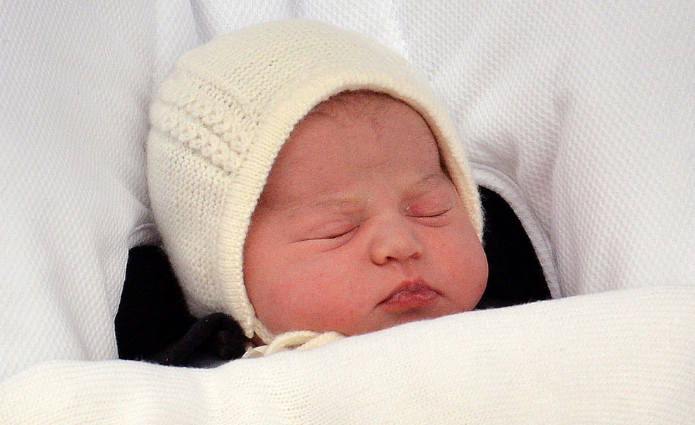 La hija de los Duques de Cambridge se llama Charlotte Elizabeth Diana