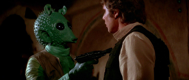 Quién disparó primero… ¿Han Solo o Greedo?