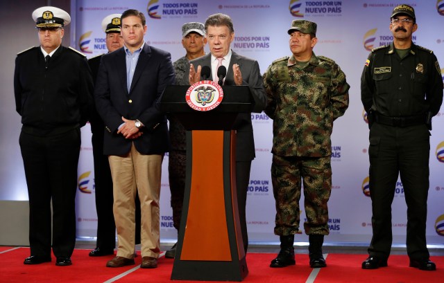 Juan Manuel Santos, Juan Carlos Pinzon, Juan Pablo Rodriguez, Hernando Willis, Rodolfo Palomino