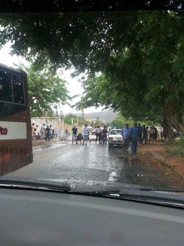 Protestan por falta de agua en Margarita (Foto)