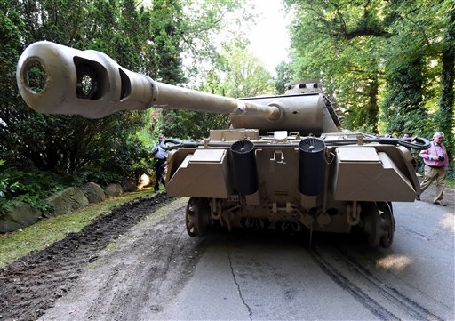 Un tanque nazi fue decomisado por autoridades alemanas