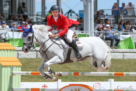 Venezolano Andrés Rodríguez ganó medalla de plata en equitación panamericana